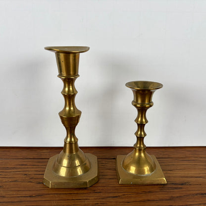 Vintage messing kandelaars