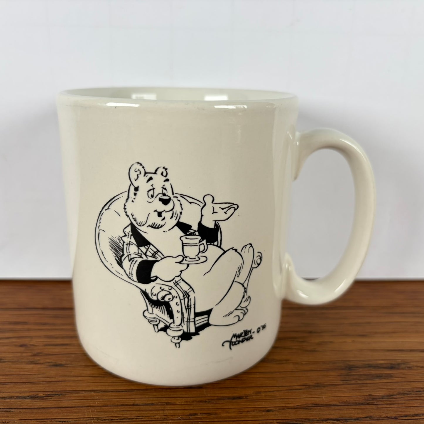 Vintage mok Ollie B. Bommel