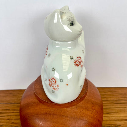 Vintage mini theepotje kat