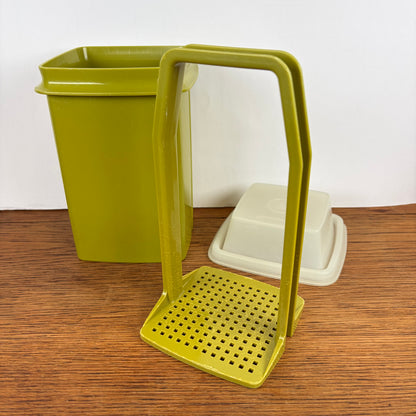 Tupperware augurkenpot groen
