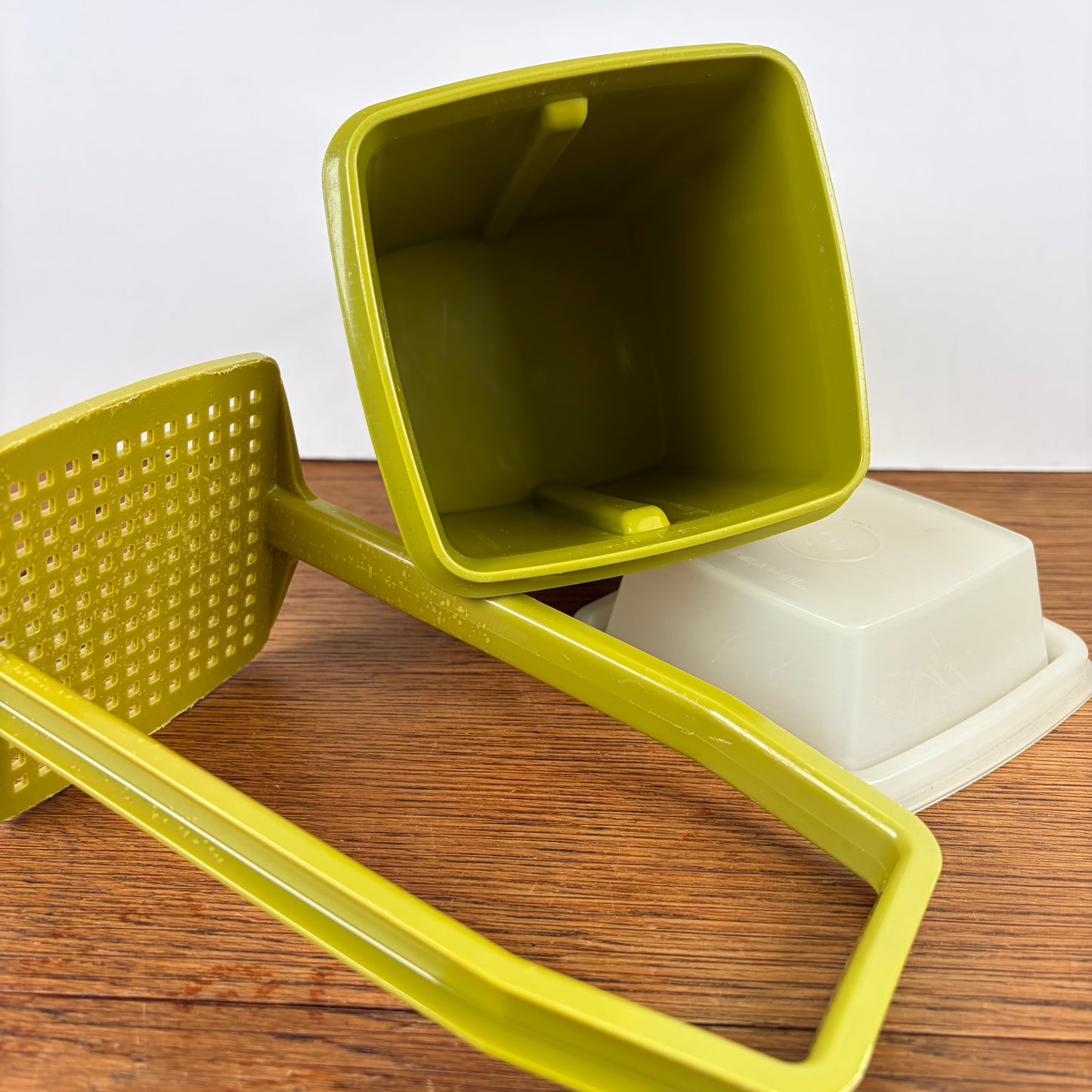 Tupperware augurkenpot groen