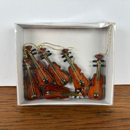 Kerstboomhangers violen