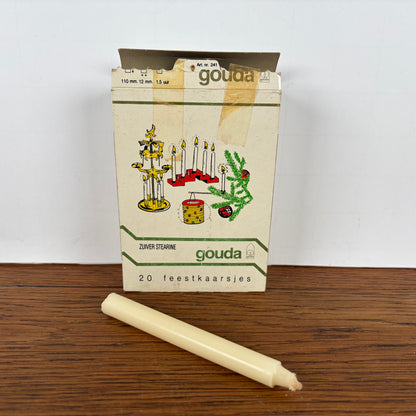 Vintage kaarsjes Gouda