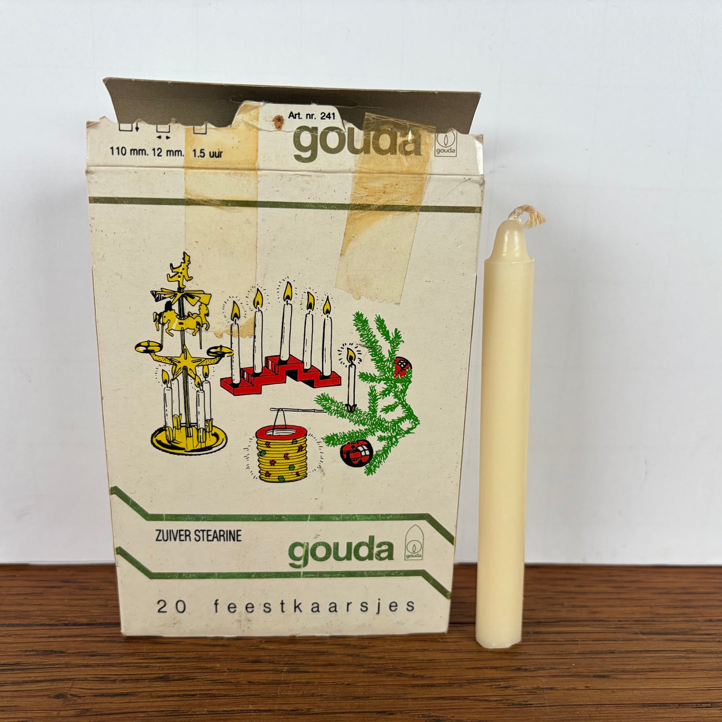 Vintage kaarsjes Gouda