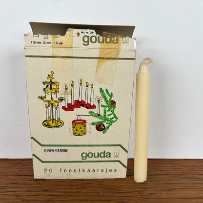Vintage kaarsjes Gouda