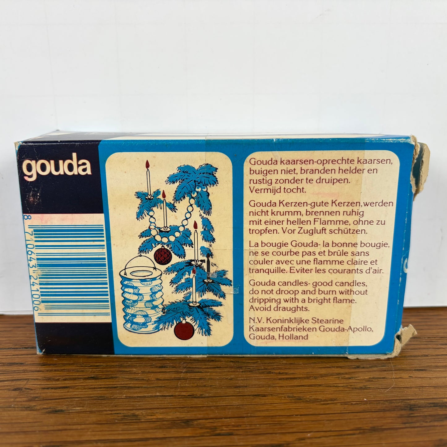 Vintage Gouda kaarsjes