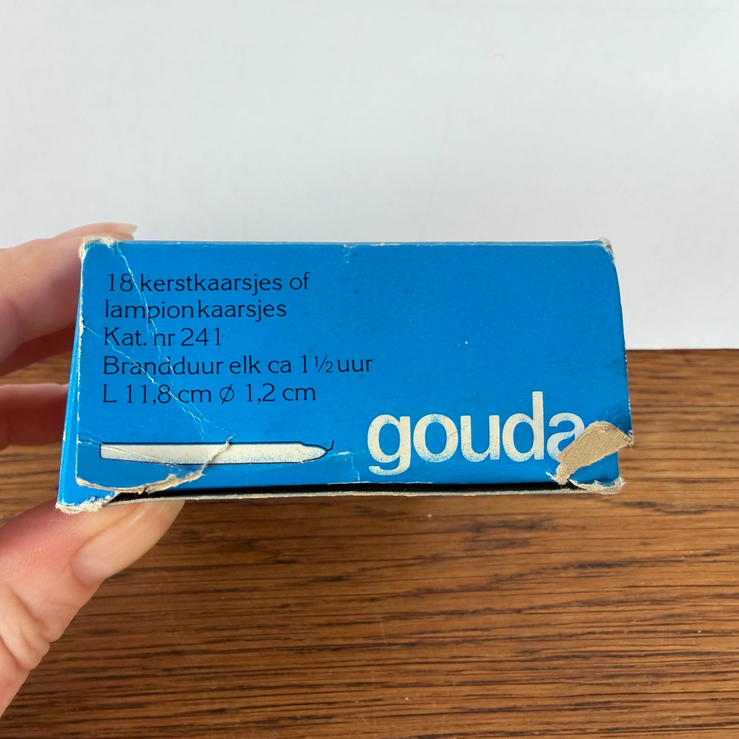 Vintage Gouda kaarsjes
