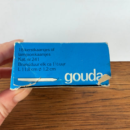 Vintage Gouda kaarsjes