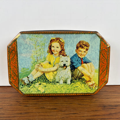 Vintage blikje Garden Quality Candies
