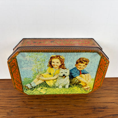 Vintage blikje Garden Quality Candies