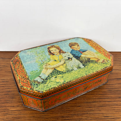 Vintage blikje Garden Quality Candies