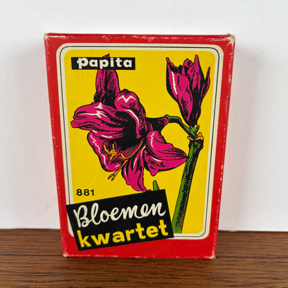 Vintage bloemen kwartet