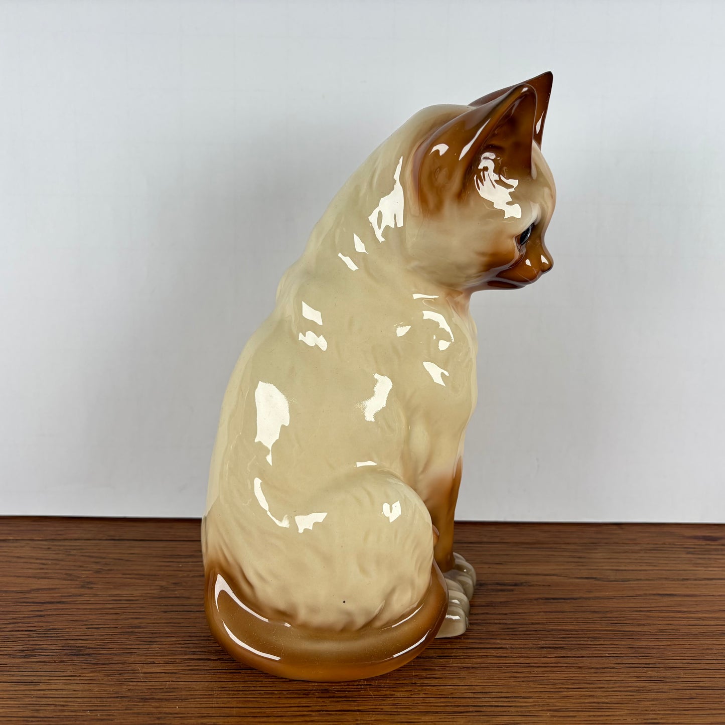 Vintage katten beeld Siamees