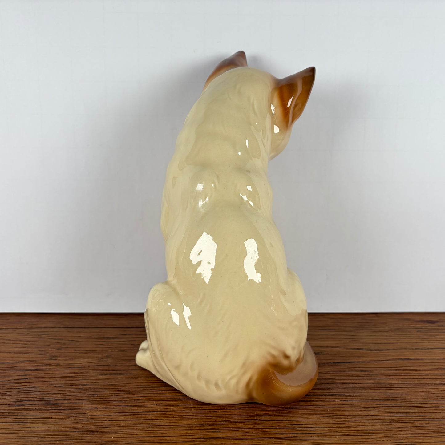 Vintage katten beeld Siamees