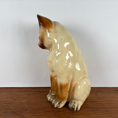 Vintage katten beeld Siamees