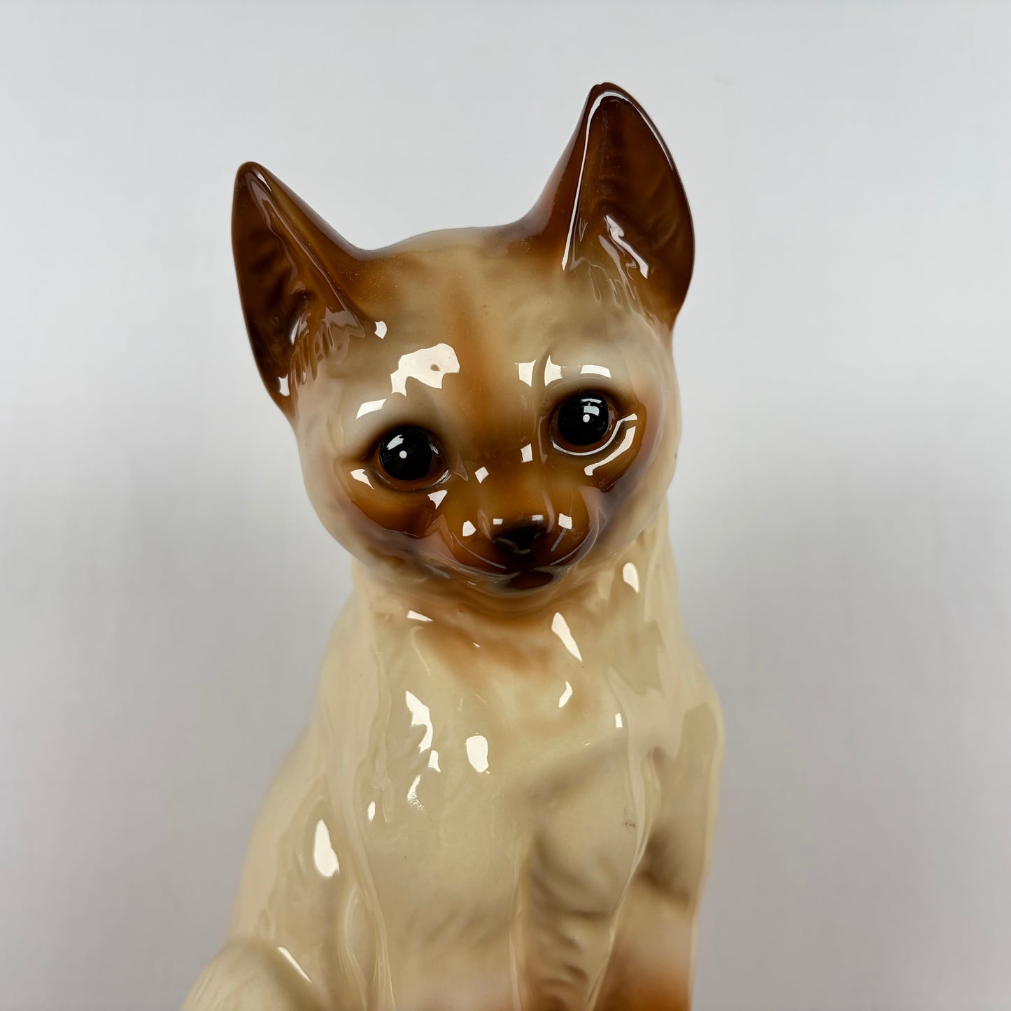 Vintage katten beeld Siamees