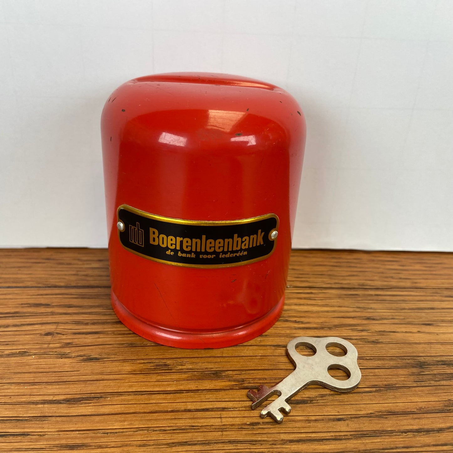 Vintage spaarpot Boerenleenbank