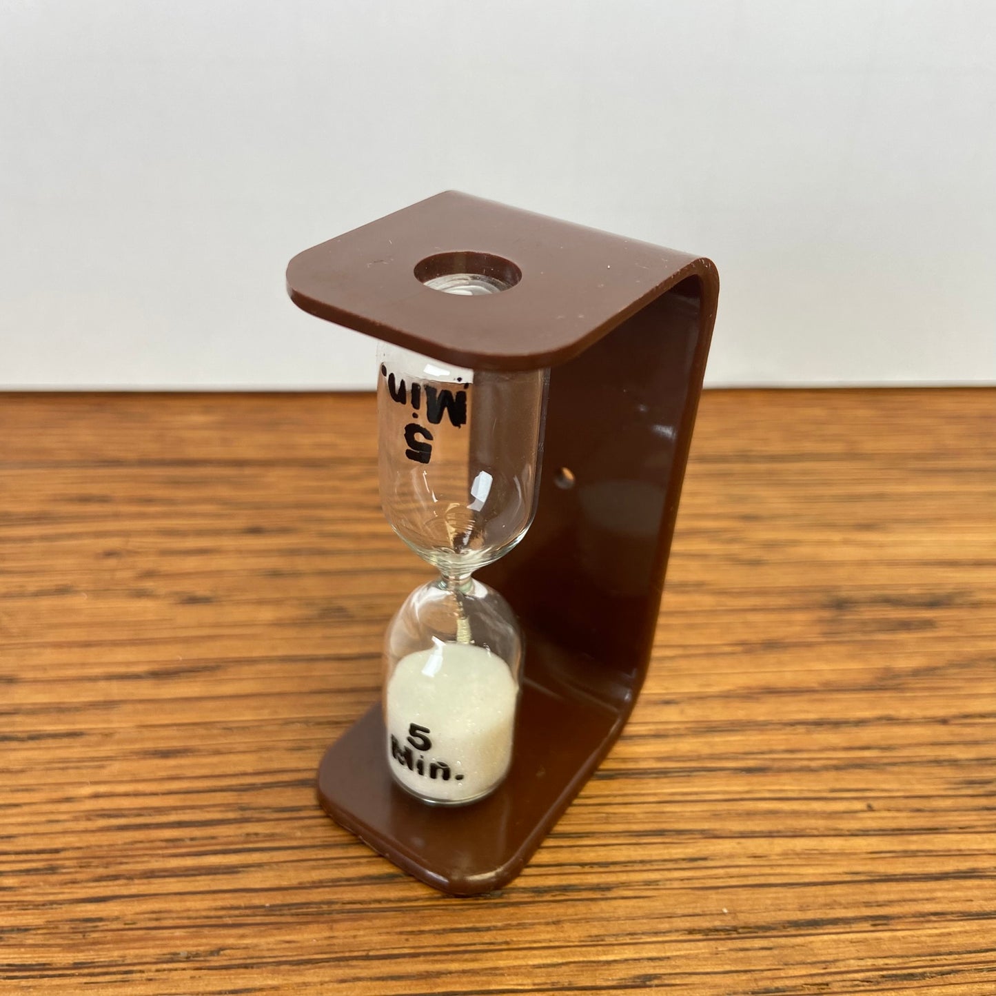 Vintage zandloper bruin