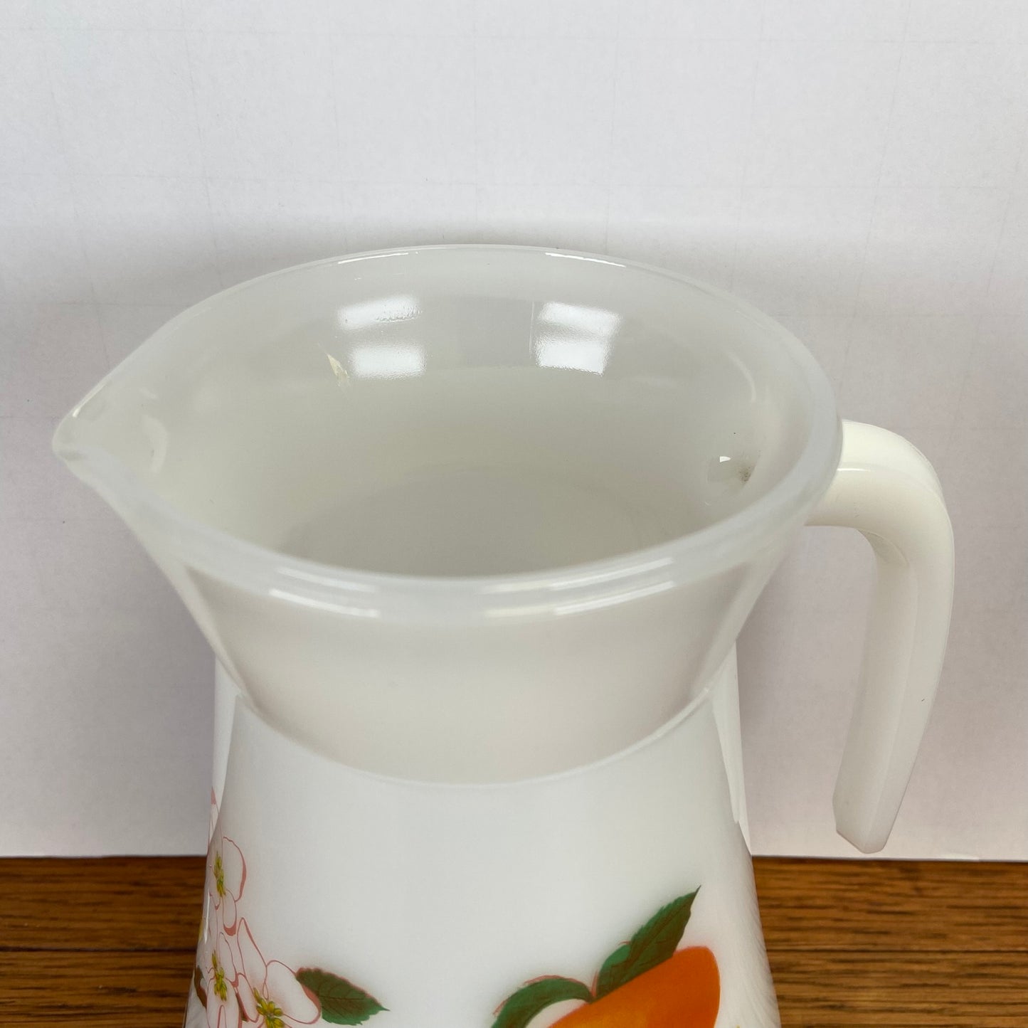 Vintage Arcopal waterkan Appel en Bloesem