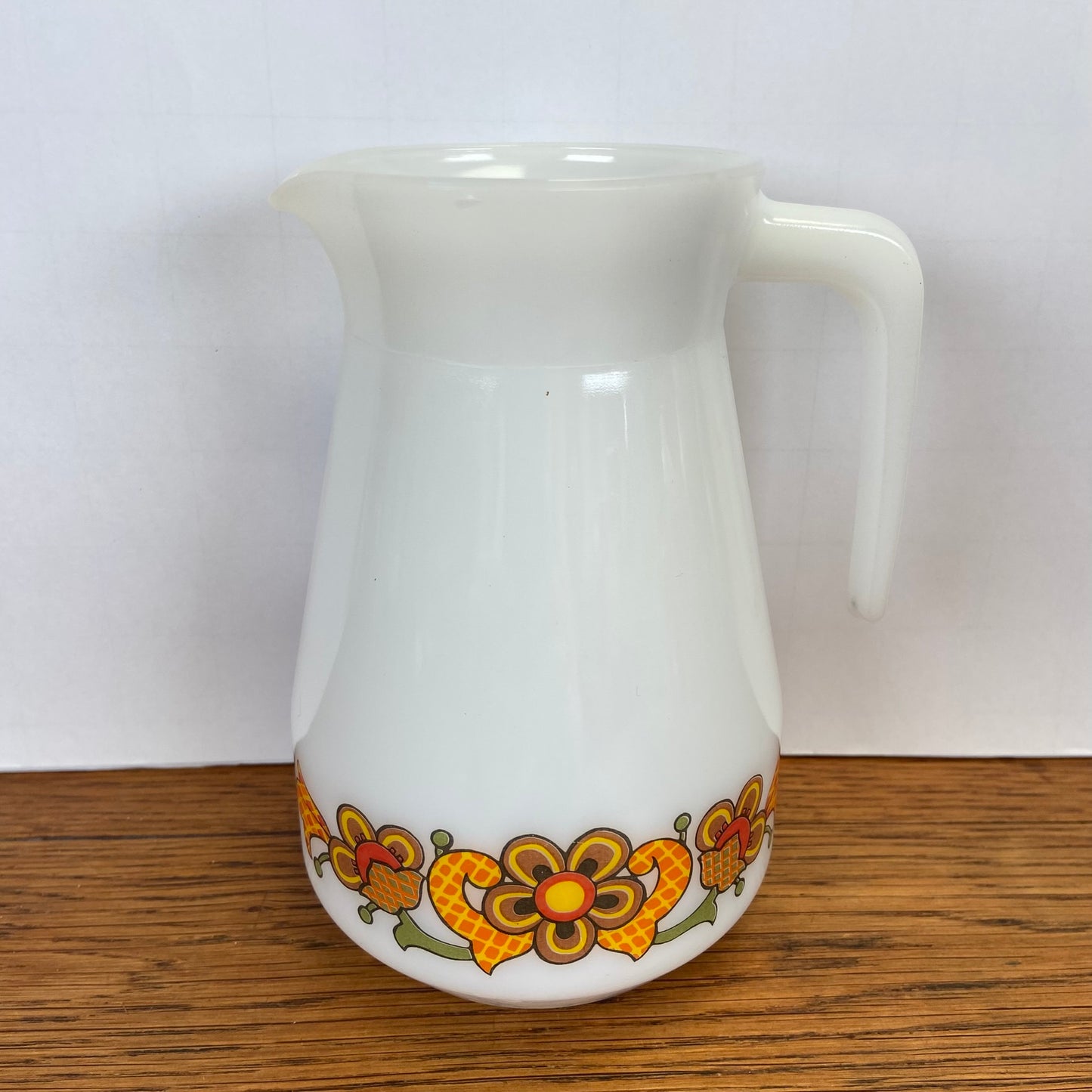 Vintage Jena Glas waterkan klein