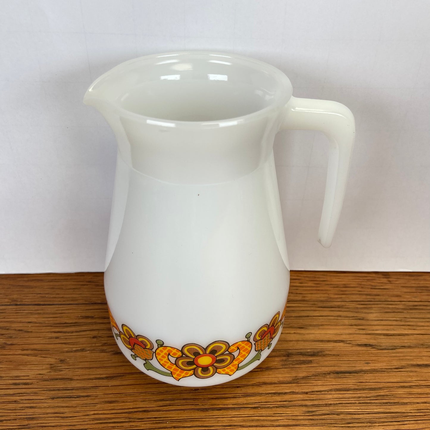Vintage Jena Glas waterkan klein