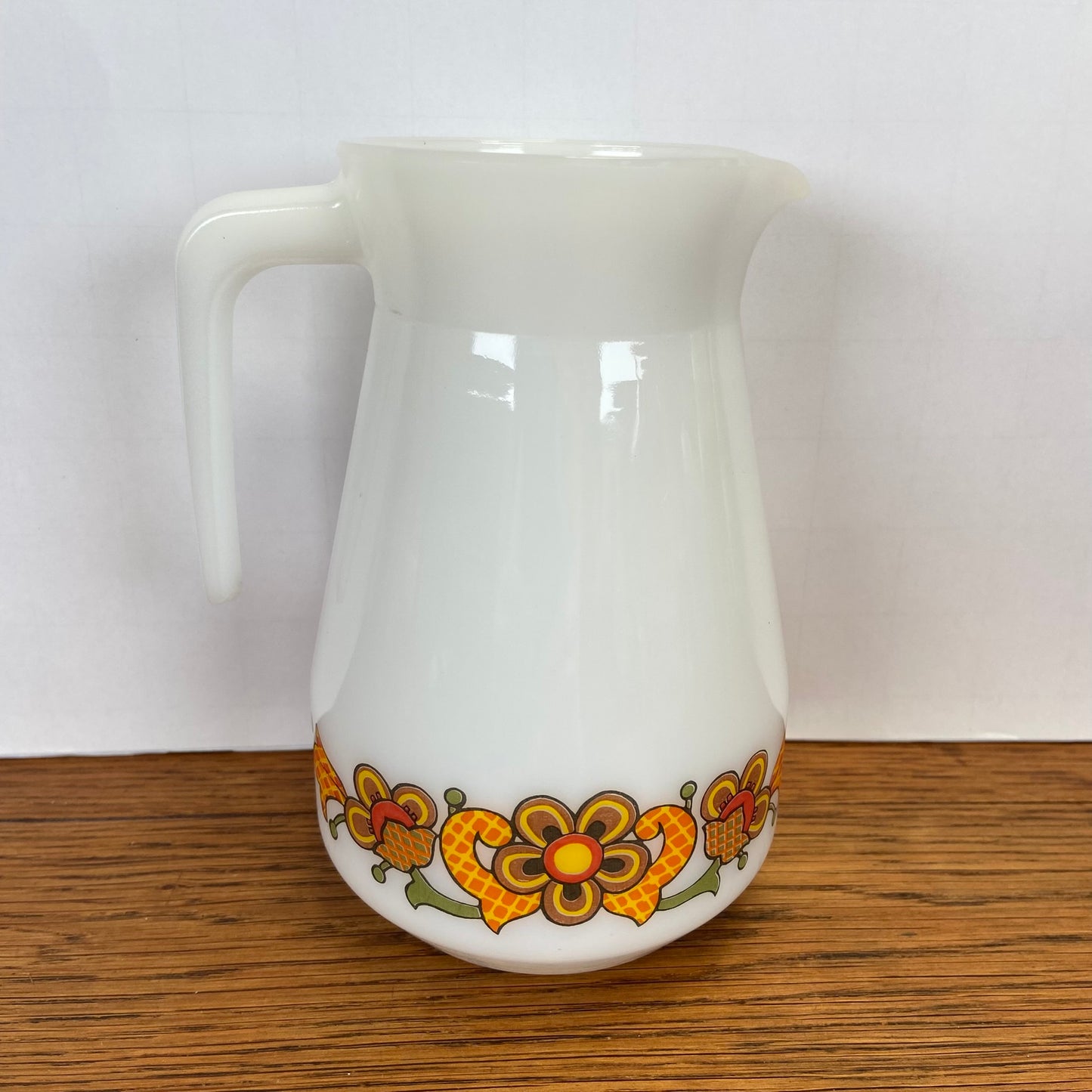 Vintage Jena Glas waterkan klein