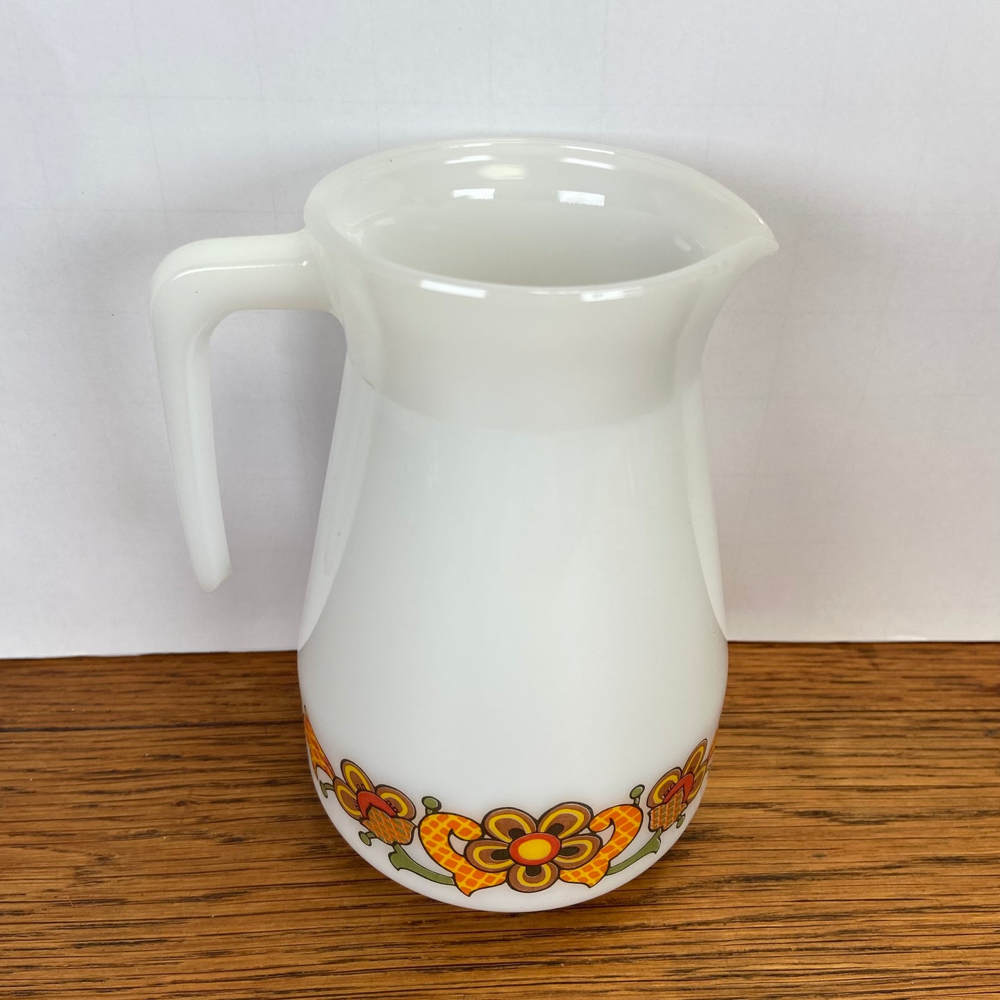 Vintage Jena Glas waterkan klein