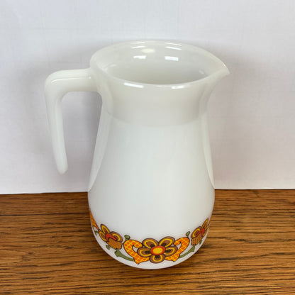 Vintage Jena Glas waterkan klein