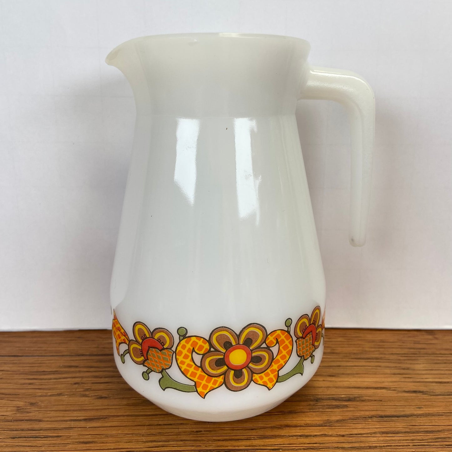 Vintage Jena Glas waterkan klein