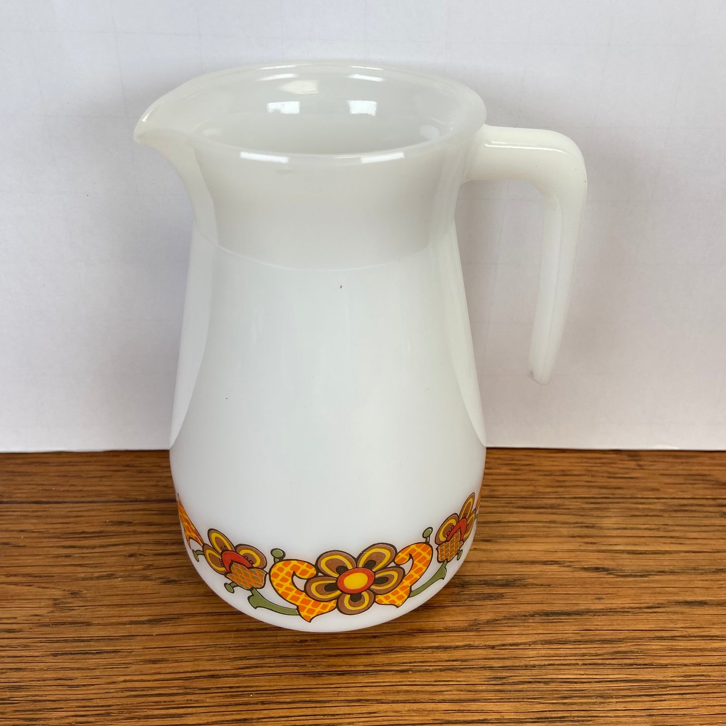 Vintage Jena Glas waterkan klein