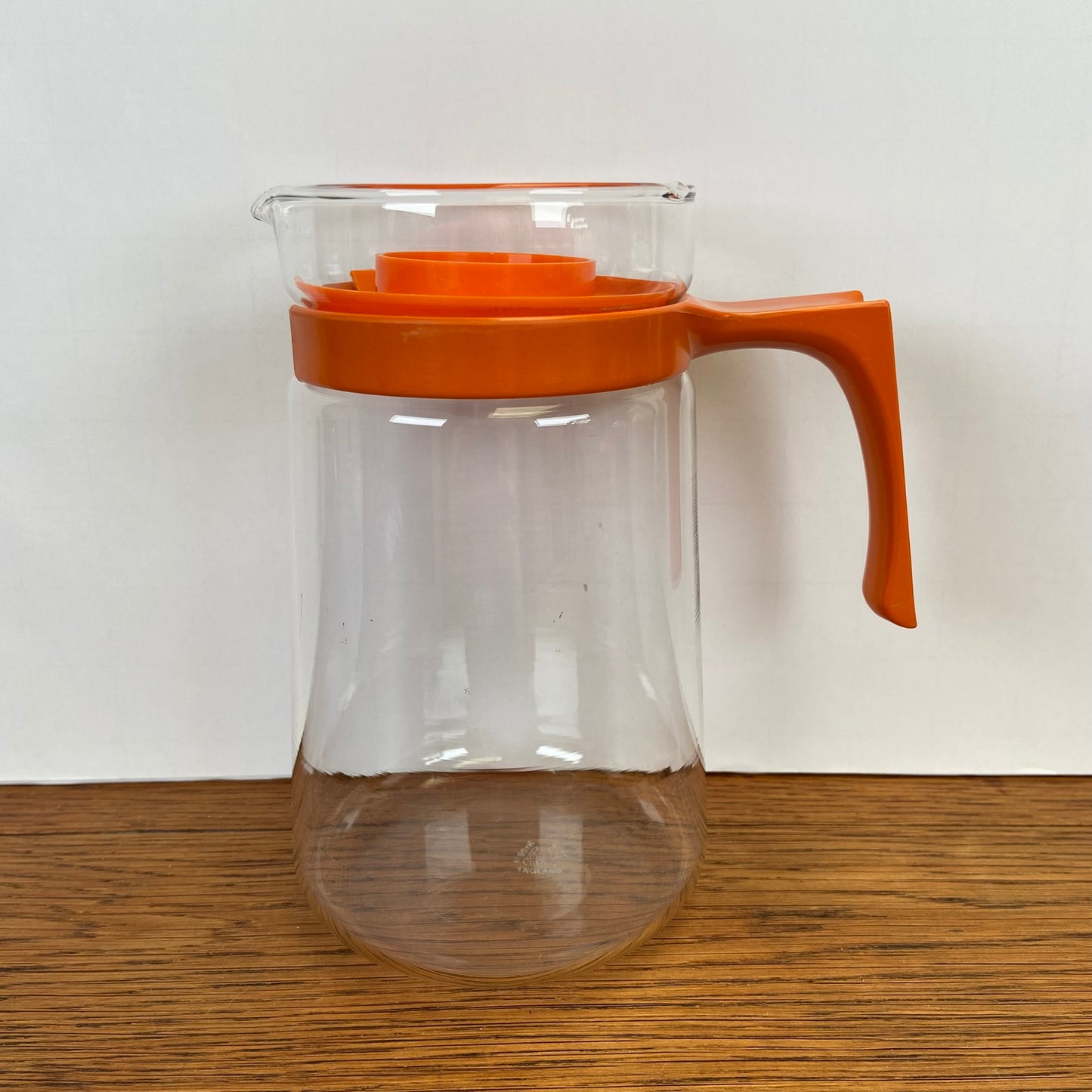 Vintage glazen waterkan