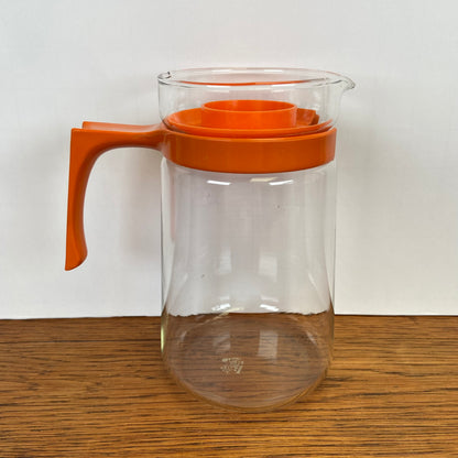 Vintage glazen waterkan