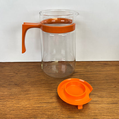 Vintage glazen waterkan
