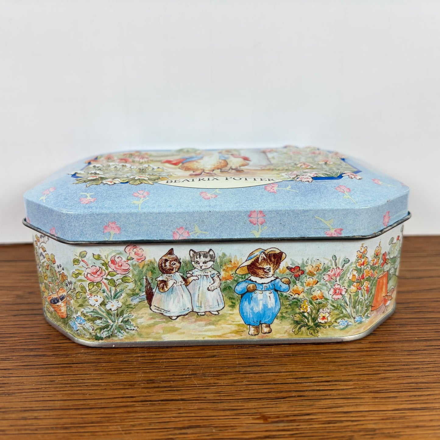 Vintage blikje Beatrix Potter