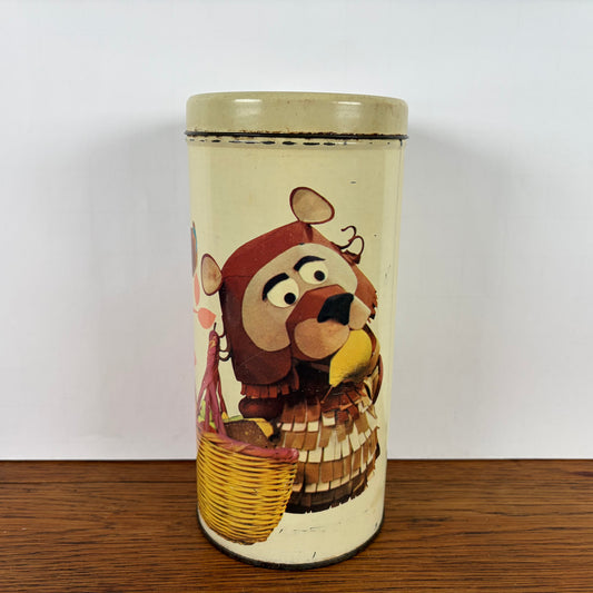 Vintage beschuitbus Fabeltjeskrant