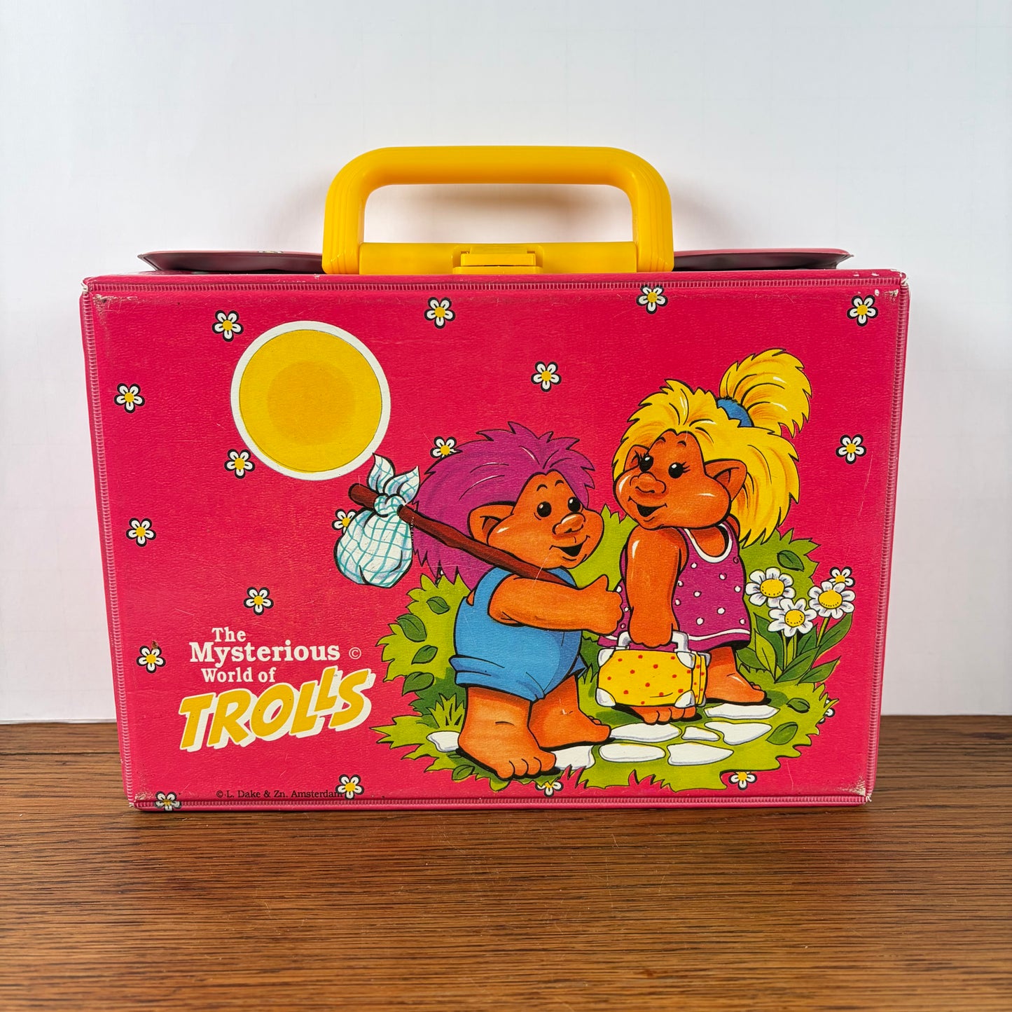 Vintage koffertje trolls