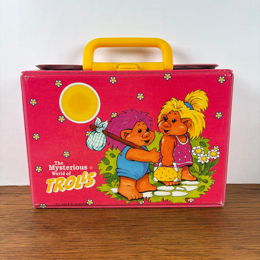 Vintage koffertje trolls