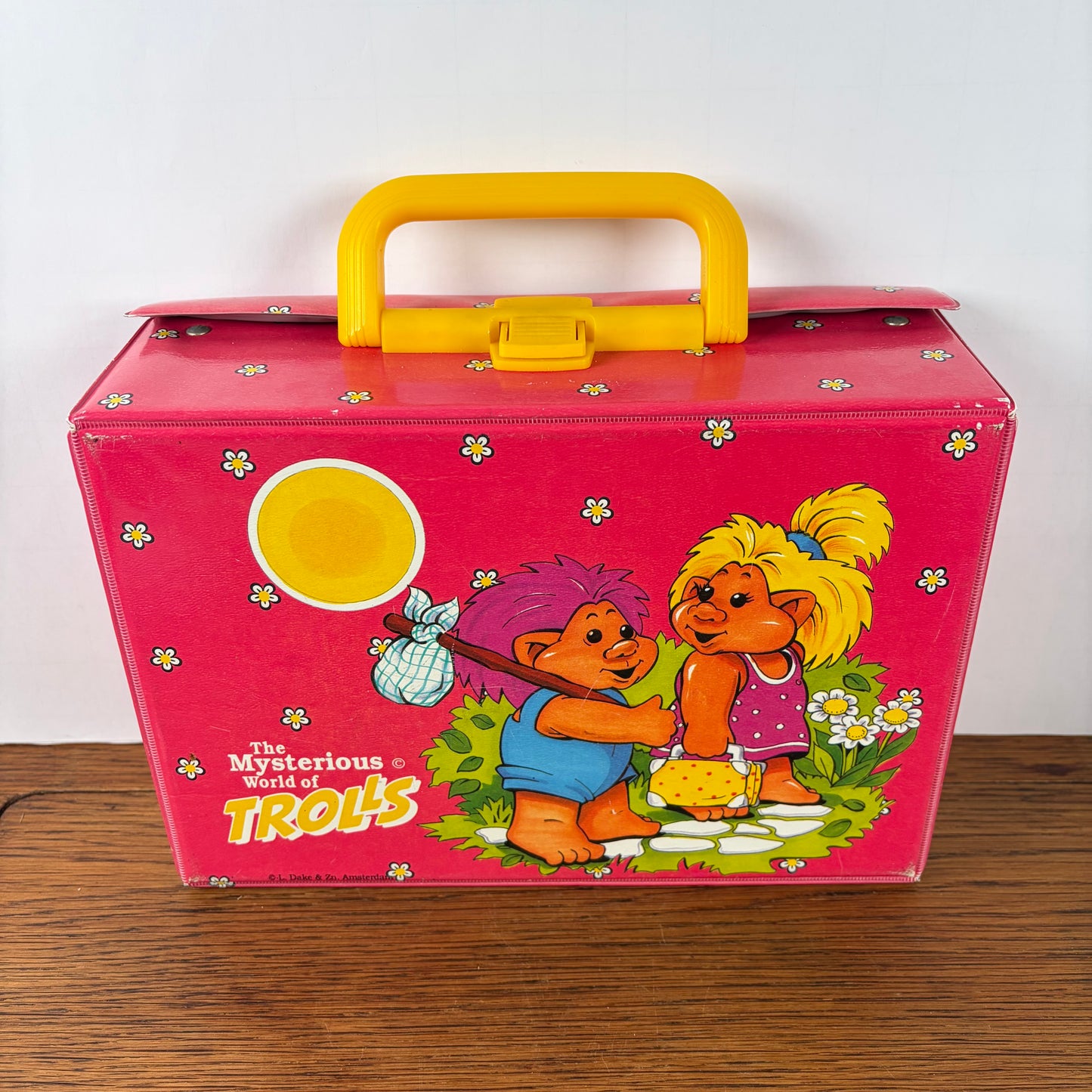 Vintage koffertje trolls