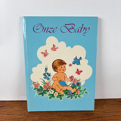 Vintage babyboek onze baby