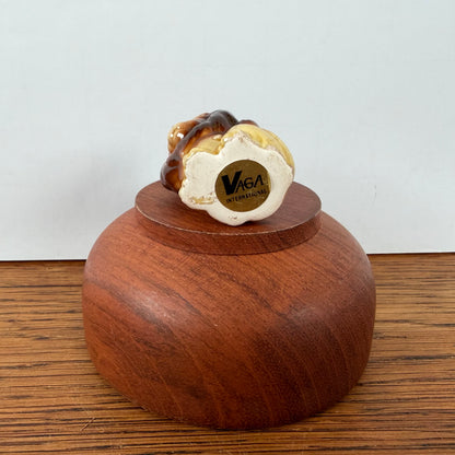 Vintage beeldje leeuw Vaga