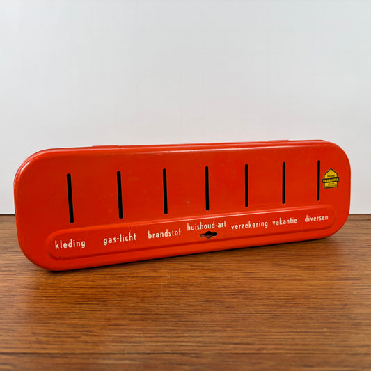 Vintage Brabantia huishoud geldkistje