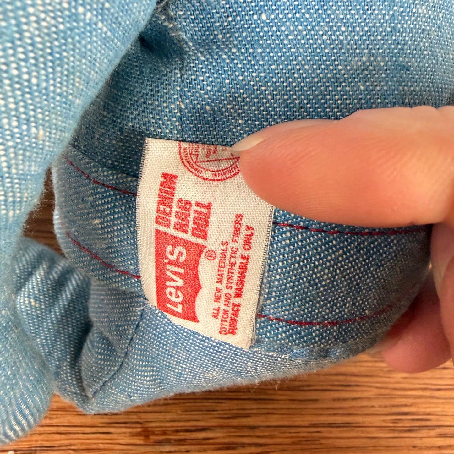 Vintage pop van Kickerbocker boor Levi’s