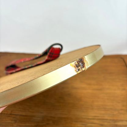 Vintage ovale spiegel