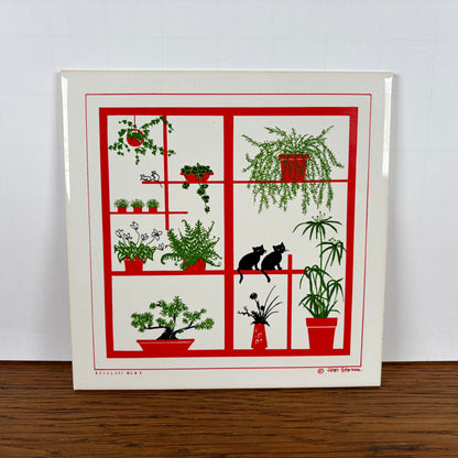 Vintage Coos Storm tegel katten