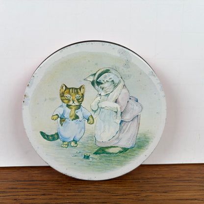 Vintage blikje Tom Kitten