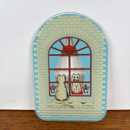 Vintage raamhanger kat