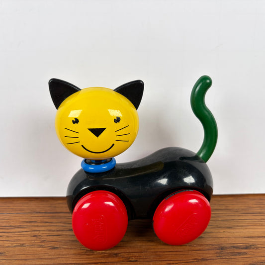 Vintage Ambi Toys zwarte kat
