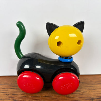 Vintage Ambi Toys zwarte kat