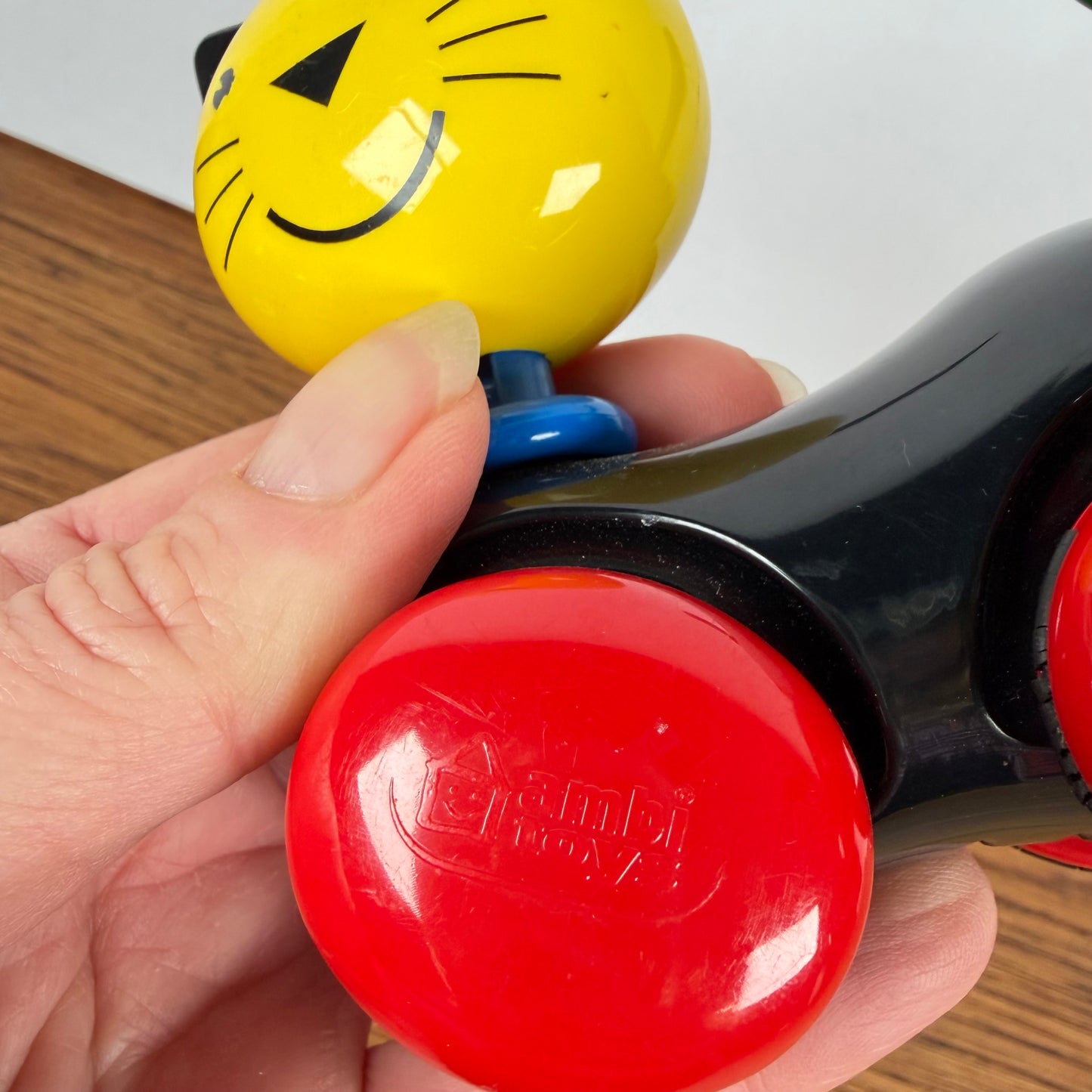 Vintage Ambi Toys zwarte kat