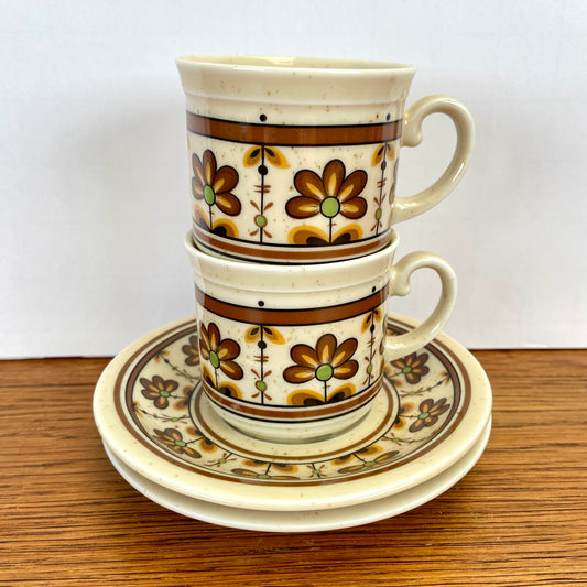 Vintage kop en schotel Winterling
